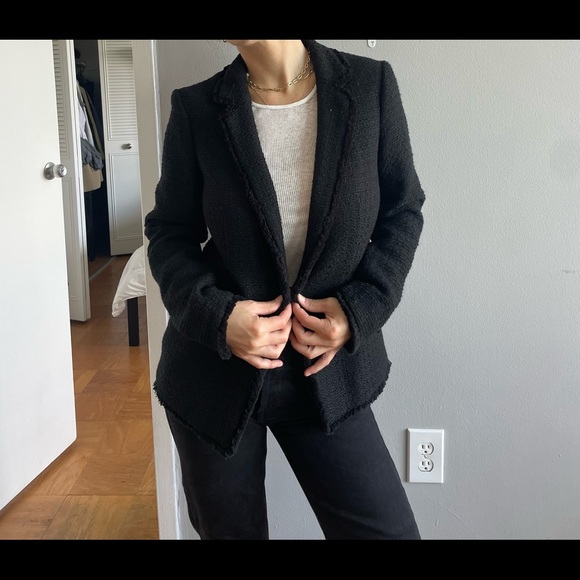 Absolutely new, without tags H&M Tweed Jacket/Blazer 🖤 - Picture 3 of 5